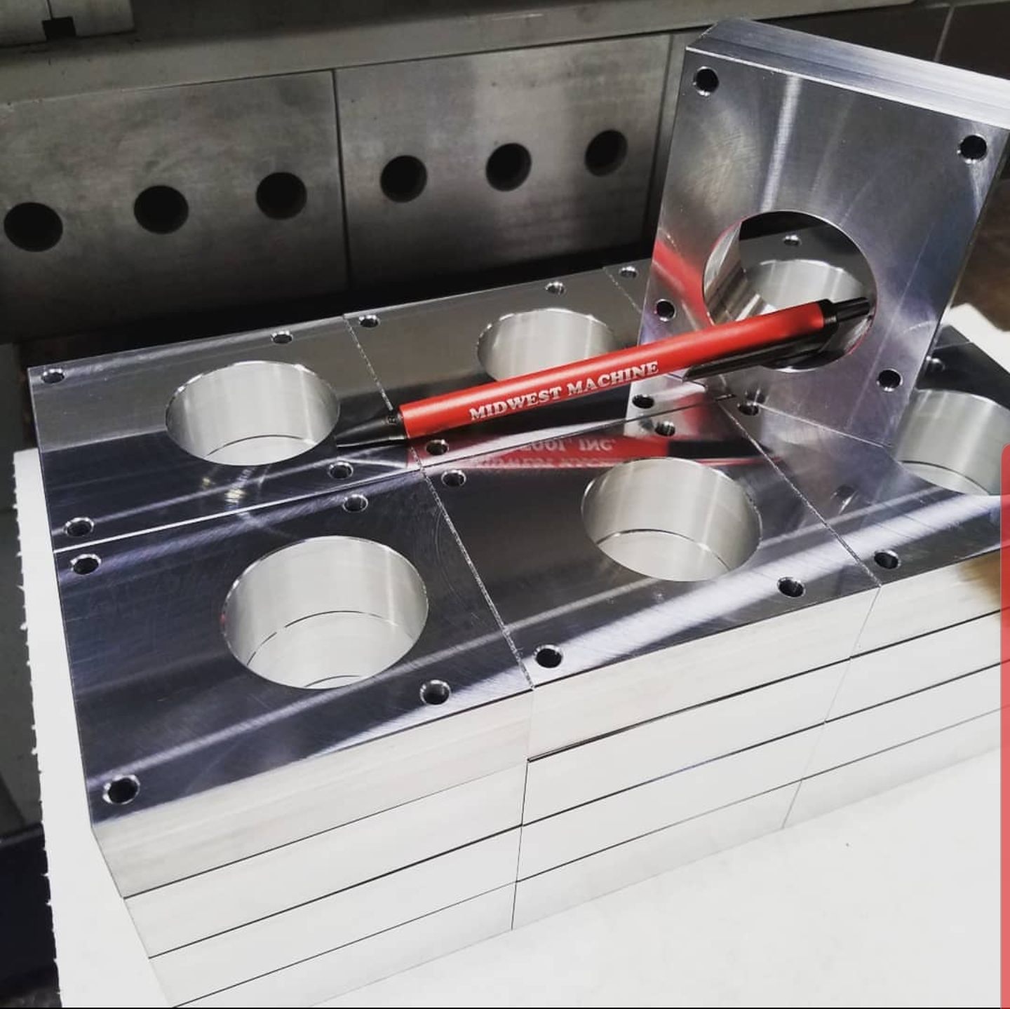 Precision machined component