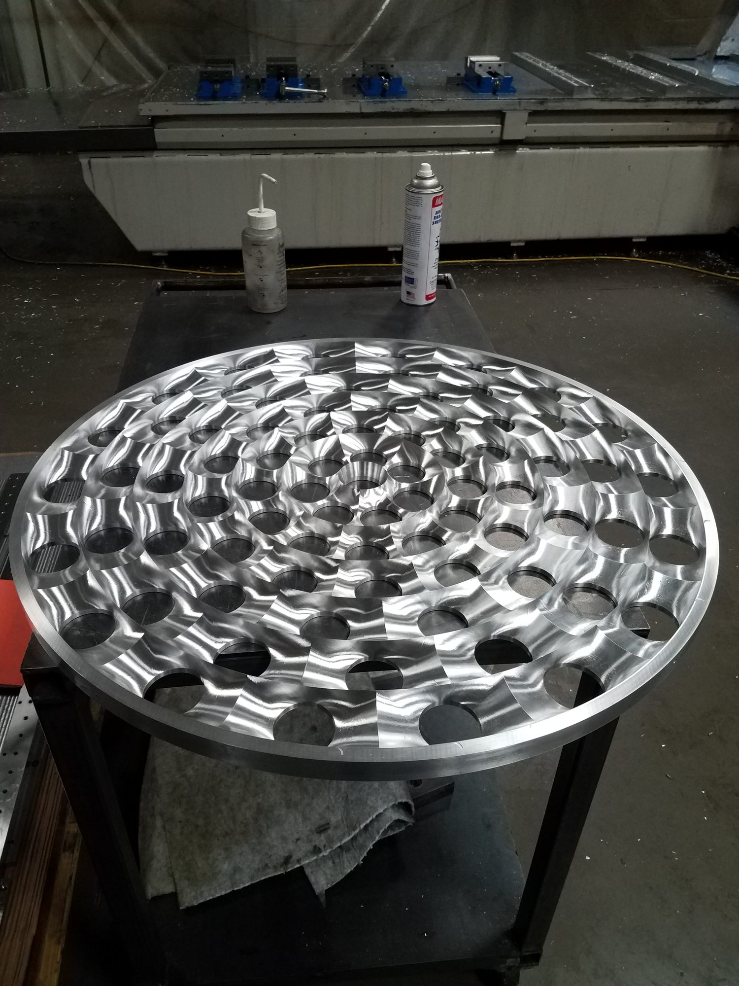Precision machined component